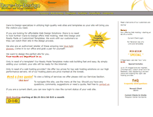 Tablet Screenshot of dare-to-design.com